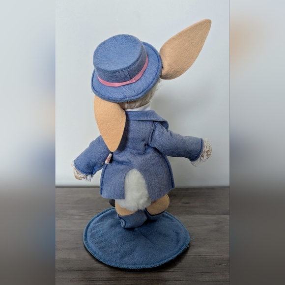 Vintage 1987 Annalee 12" Boy Easter Bunny Rabbit Easter Parade Made In USA Plush - Picture 4 of 10